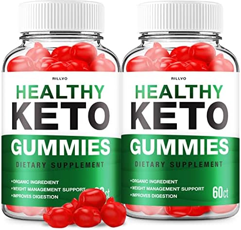 (2 Pack) Healthy Keto ACV Gummies – Advanced Formula Healthy Keto Gummies Shark with Apple Cider Vinegar Tank Dietary Supplement (120 Gummies)