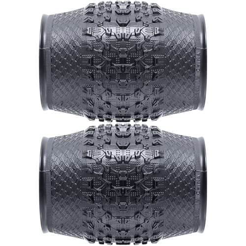 MetersGod 2本,22x2.125 自転車タイヤ,耐久性がある 折りたたみ 22インチ 57-457 22x2.125 マウンテンバイクタイヤ,マウンテンバイク クルージングバイク用のリプレイスメントタイヤ,クリンチャータイプ,MGW023