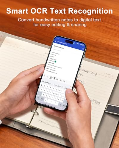 Prise de notes avec stylo intelligent carnet numérique OCR et stockage - 4