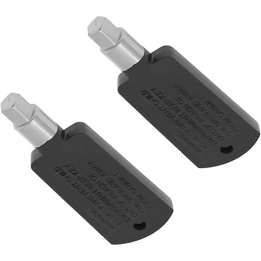 2 PCS 5304485424 Freezer Door Lock Key Compatible with Frigidaire FFBC4622QS/FFBC4622QS1 Upright Freezers & Wine Coolers - Replaces AP5331004, 2211112, AH3506557, PS3506557