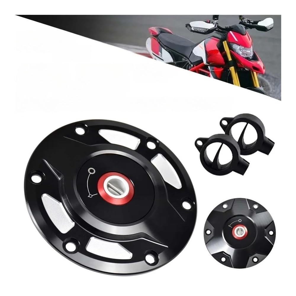 Tappo carburante moto Per HYPERMOTARD 950/SP 2019-2023 950 RVE 2021-2023 Tappo Serbatoio Carburante Con Serratura Coperchio Di Sfiato Airbox Per Moto Accessori