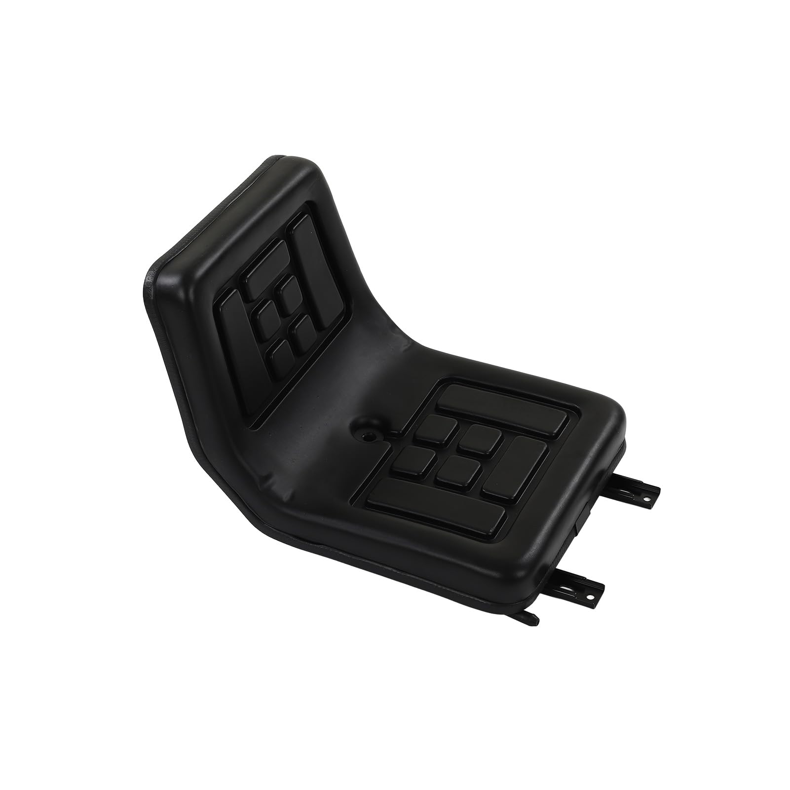 Asiento Ergonómico para Tractor, Cojín Cómodo de Cuero PU, Instalación Estable, Soporte de Carga, Ideal para Carretilla Elevadora y Excavadora