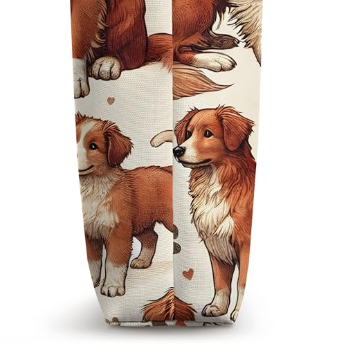 Bolso tote lindo con diseño de Nova Scotia Duck Tolling Retriever miniatura 3