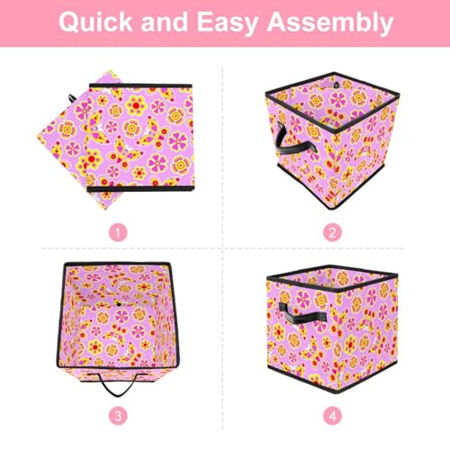 Cube de rangement tissu pour éliminer le désordre des jouets et vêtements