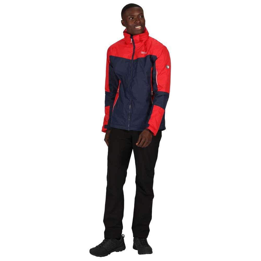 Regatta Fincham Chaqueta Impermeable Y Transpirable, Con Capucha Oculta, Aislamiento, Costuras Selladas Y Varios Bolsillos Jackets Waterproof Insulated Hombre