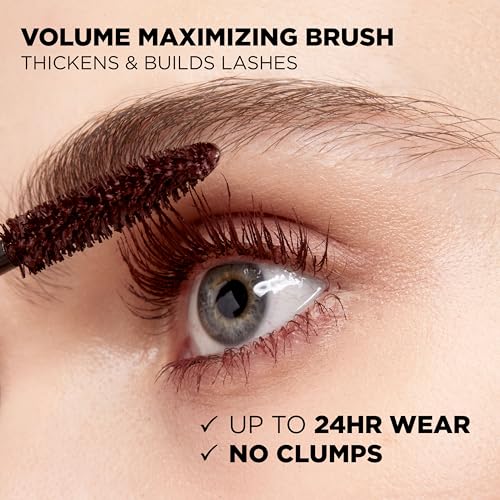 Image of L'Oreal Paris Makeup Voluminous Original Mascara, Deep Burgundy, 0.26 Fl Oz