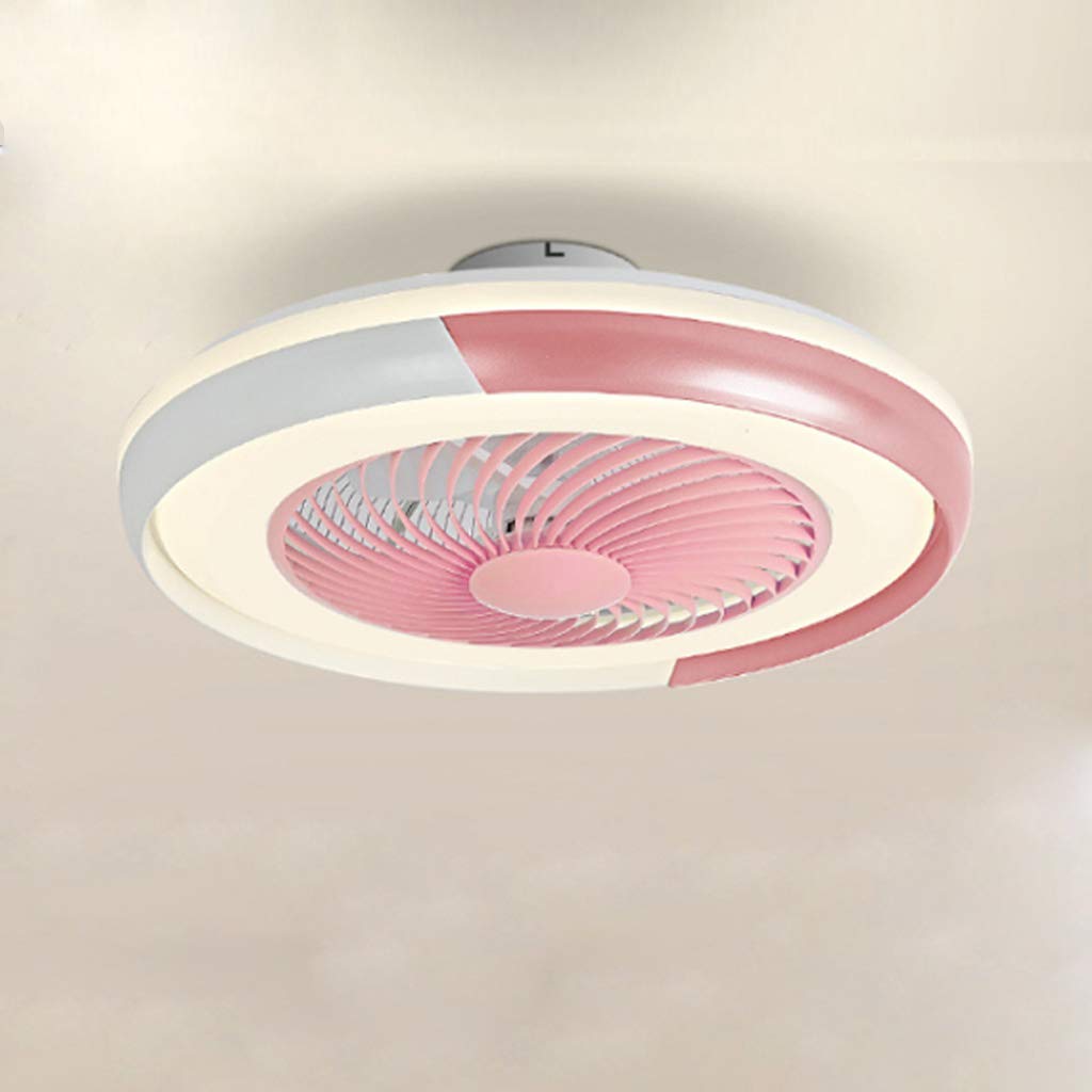 Ventilador de techo para dormitorio infantil con luz LED y mando a distancia