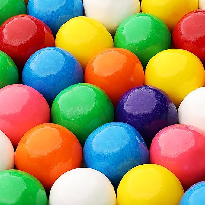 Chicles Gumballs Surtidos de Fruta 17 lbs (850 Unidades) para Máquina miniatura 3