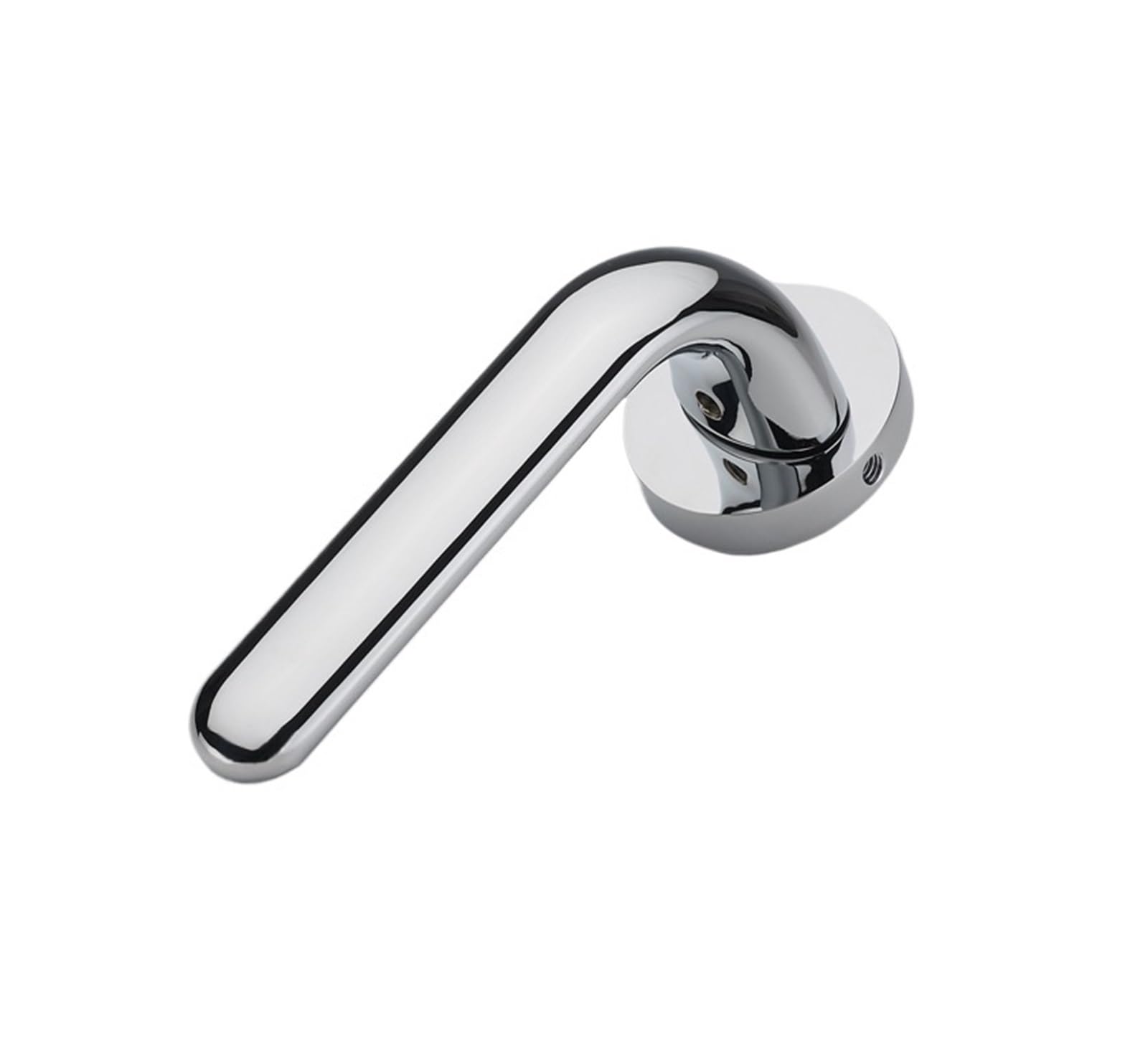 Serrure de porte en bois massif D31 S973 chrome brillant pour chambre