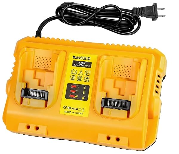 Replace Ryobi 18V Battery Charger,4-Port Fast Multi-Battery Charging Station(Pink) by Lomrige - Used condition - US$25.83