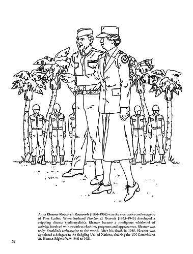 America's First Ladies Coloring Book