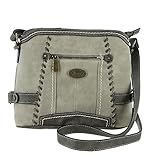 b.o.c. Oakley Crossbody Dove/Elephant One Size