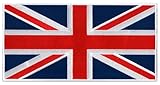 Large British Union Jack Embroidered Patch England Flag UK Great Britain Iron-On