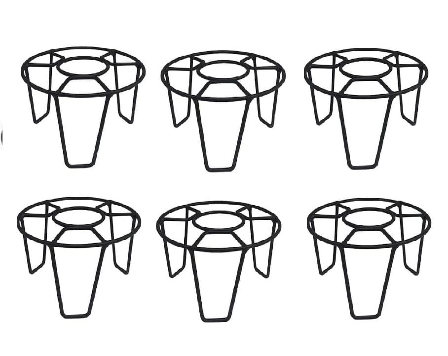 D.k 11® Metal Plant Pot Stand for Home Garden, Balcony Gamla Stand, Black Iron Indoor Plant Stand for Balcony, Planter Stand, Outdoor Flower Stand for Living Room (Set of 6) (B0D182JGJC) Amazon Price History, Amazon Price Tracker