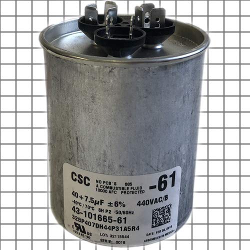 43-101665-61 - OEM Upgraded Replacement for Weather King Run Capacitor