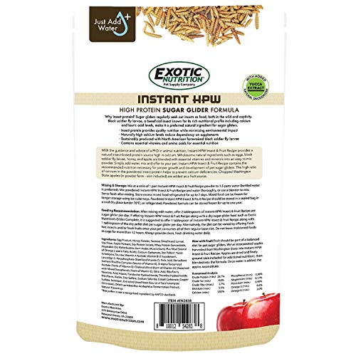Alimento para Sugar Glider Exotic Nutrition Starter miniatura 7