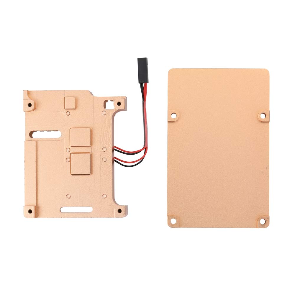 Amazon.co.jp: Raspberry Pi 4 Model B アルミニウムケース デュアル