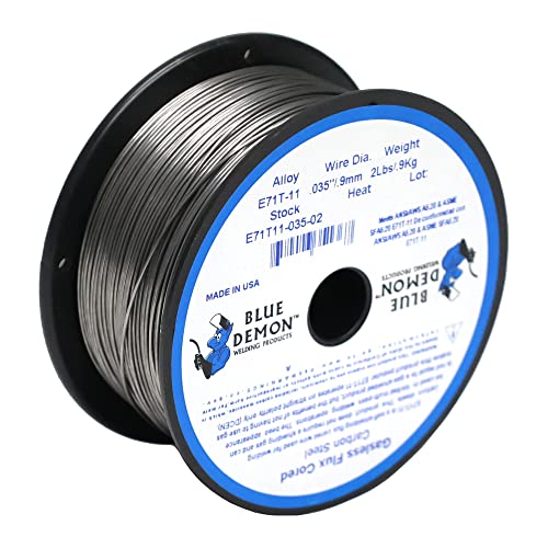 Image of Blue Demon E71T-11 X .035 X 2LB Spool gasless flux core welding wire