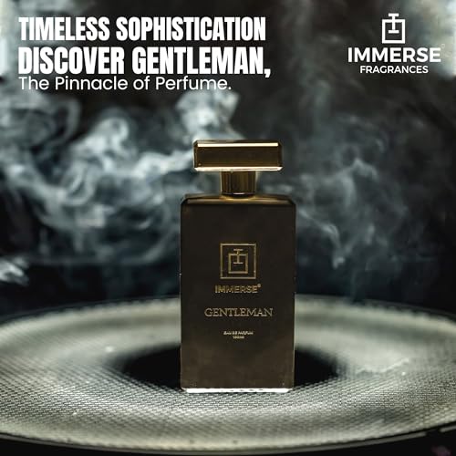 Image of Immerse Eau De Parfum (100ml) Gentleman Premium Long Lasting for Men & Women