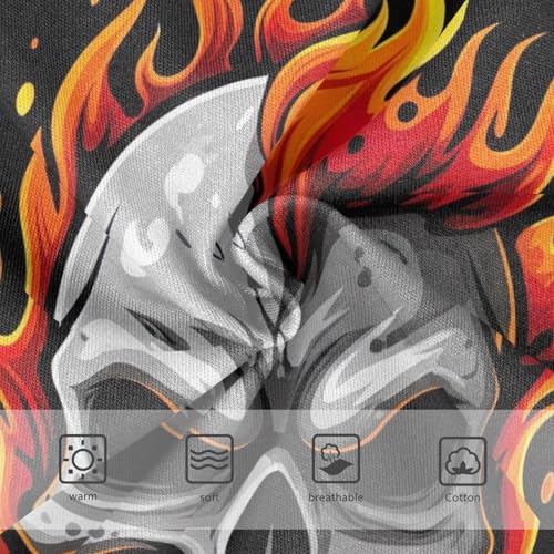 Girls Underwear Toddler 2t Cotton Panties for Girl Funny Kids Undies Briefs Funny Skull Black3