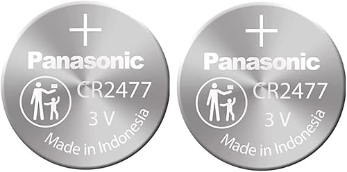 Miniatura 2 de Panasonic CR2477 - Batería de celda de litio de 3 V paquete de 3