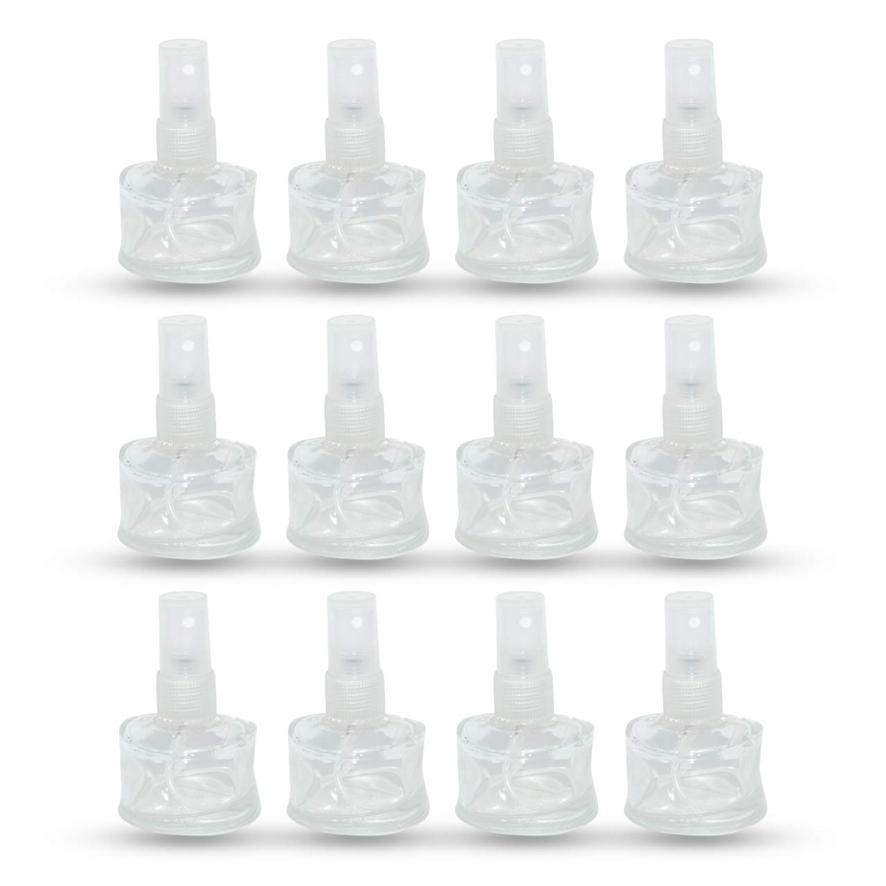 Hunky Dory 10ml Transparent Empty Glass Pocket Pen Spray Bottle Refillable Bottle Sanitizer,Perfume, Attar, Lotion, Moisture,Oil, Costemic Use (Pack of 12)-image-32