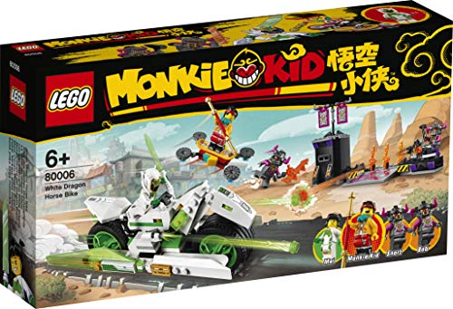 Preisvergleich Produktbild LEGO 80006 Monkie Kid Bike des weißen Drachenpferds .