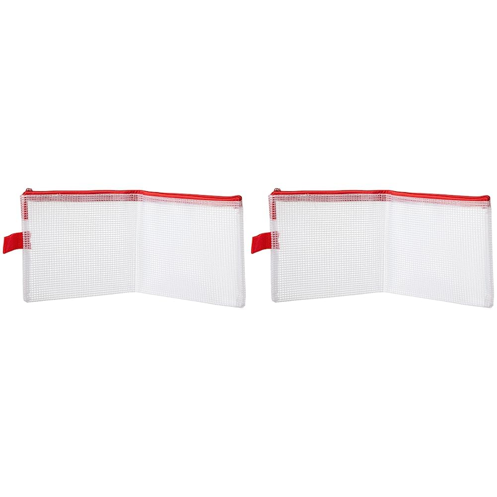 ARKArk Tuff Bag 33cm x 13cm School Pencil Case Waterproof Storage Strong Pencil Pen Case Zip Wallet …Single