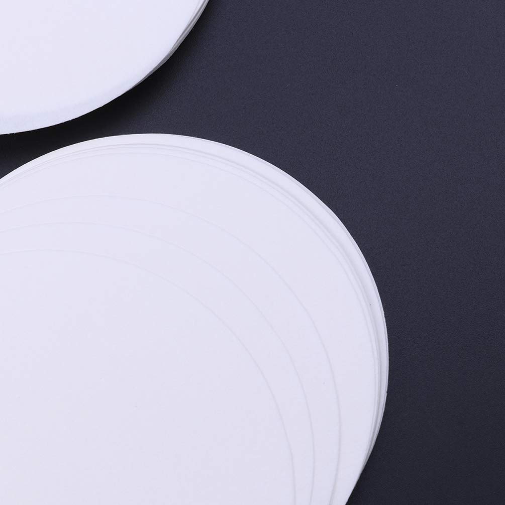 NUOBESTY Lab Filter Paper Rounds 200pcs 9cm Qualitative Medium Flow Rate Ashless Filter Paper