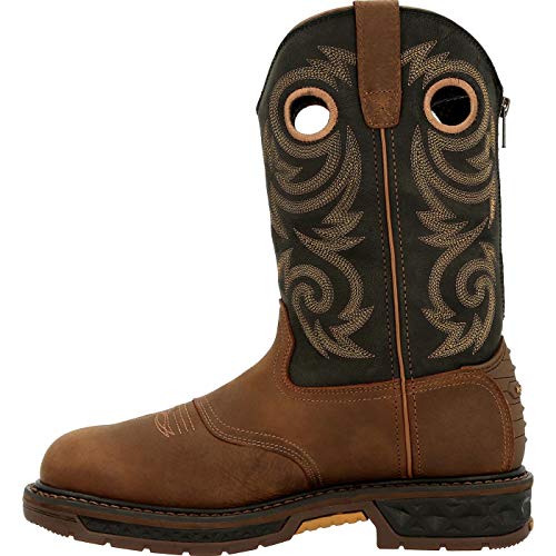 Image of Georgia Boot Women's Carbo-Tec LT Steel Toe Waterproof Pull-On Boots