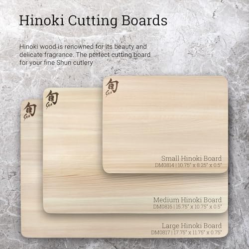 Shun Hinoki Cutting Board - Medium - 15.75