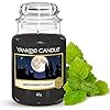 Yankee Candle Scented Candle | Midsummer's Night Large Jar Candle | Long Burning Candles: up to 150 Hours & 1220877E Car Jar Ultimate Air Freshener, Midsummer’s Night, Clear White #1
