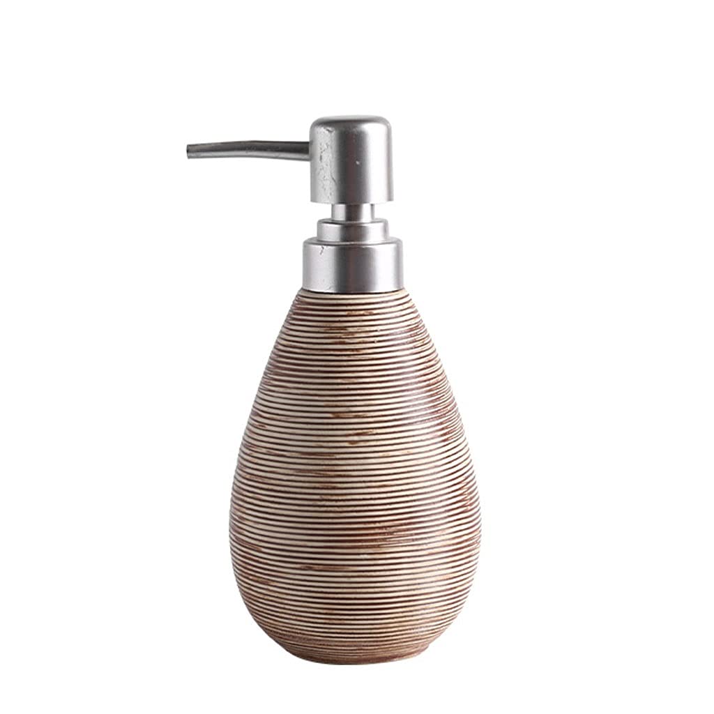 Dozownik mydła, Z głowicą pompki ABS, łazienka, około 400 ml/13, 52 uncji(E)