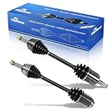 Maxfavor FWD CV Axle FWD fit for 2014 2015 2016 2017 Jeep Compass/Patriot, 2.4L L4, Auto Trans, CV Axle Shaft Assembly Front Left Right (Passenger Driver) Side