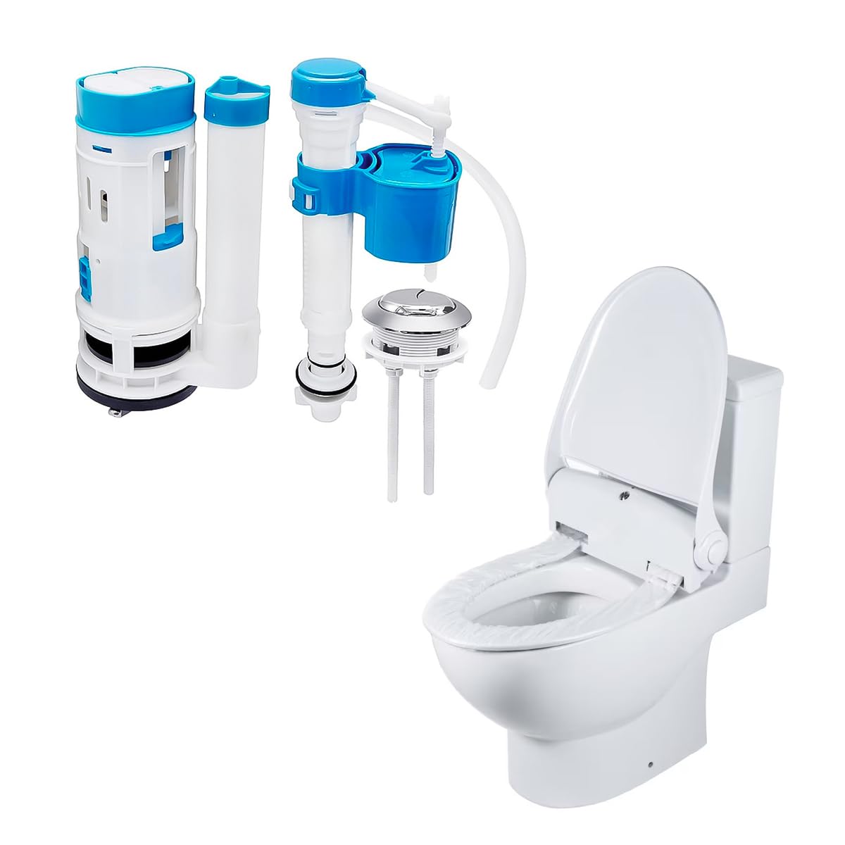 Nicear Dual Flush Valve Kit - Image 4