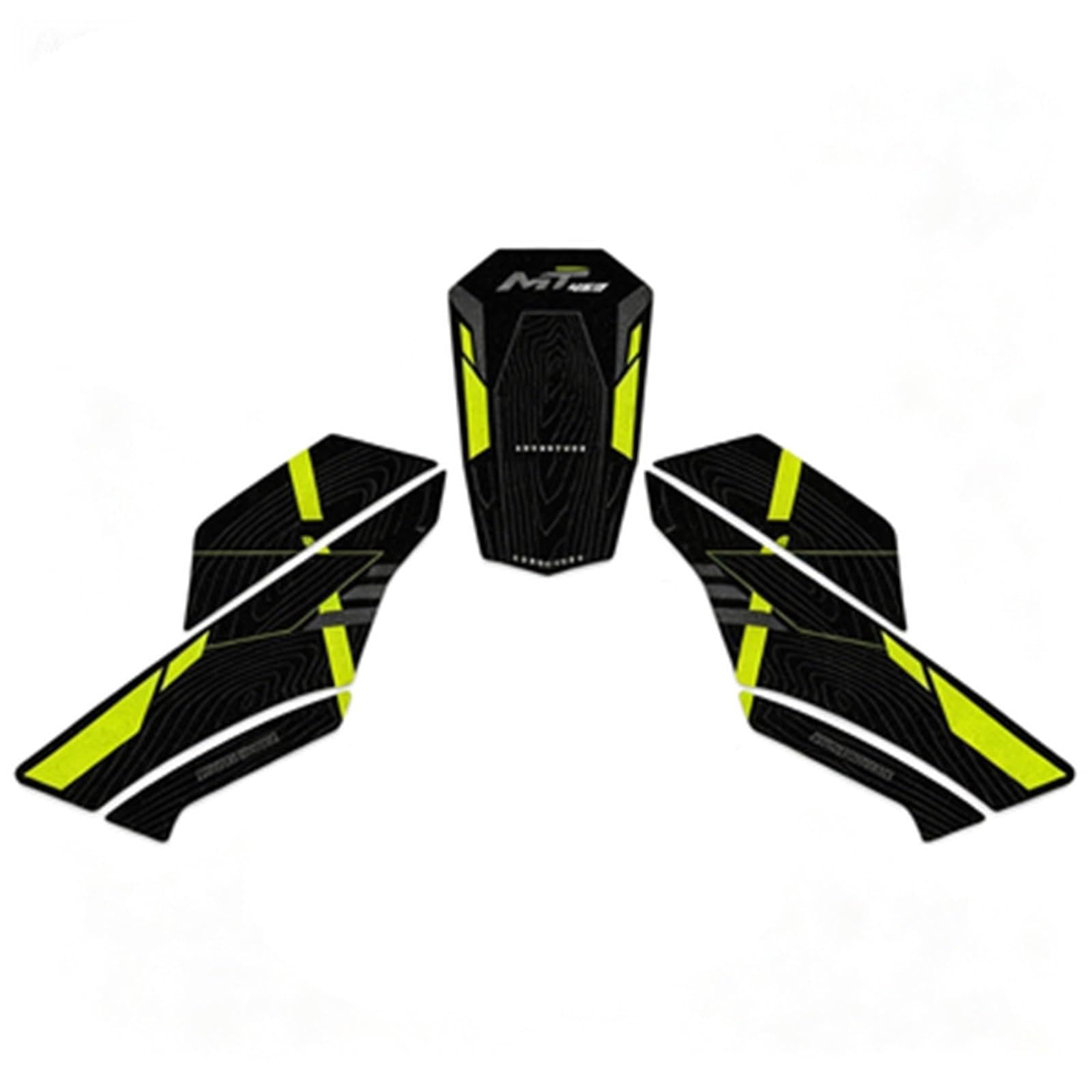 Motorcycle Fuel Tank Pad Stickers Protector Anti Slip Decals Accessories for CFMOTO CF Moto 450MT 450 Mt Streetfighter(Color2)