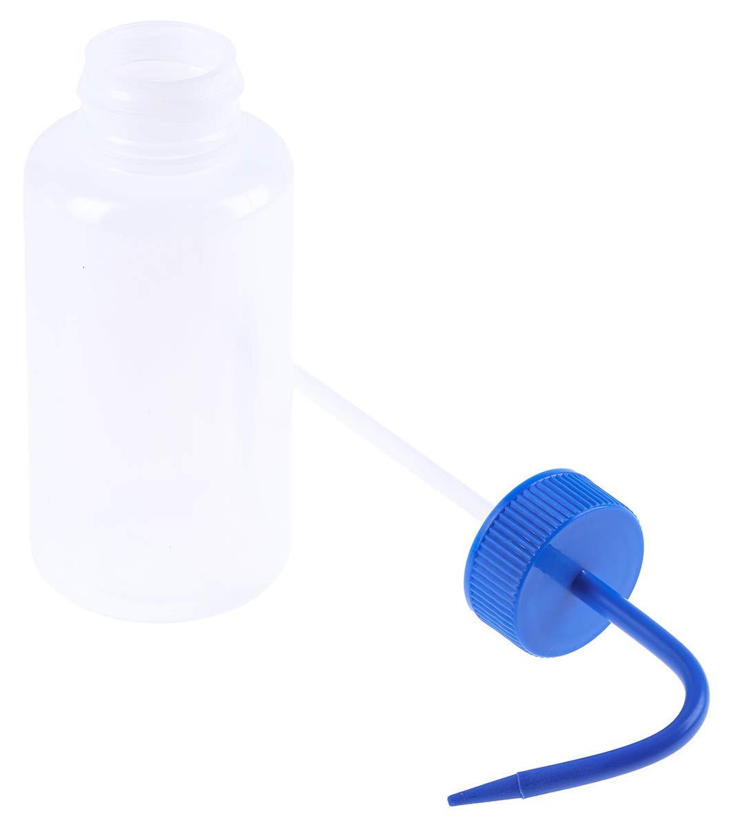 RS PRO Polyethylen Laborflasche 500ml, Ø 13 mm Spritzflasche Weithalsig, Packung a 5 Stück