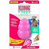Kong(コング) 犬 おもちゃ パピーコング ピンク S サイズ コングを使った7つの解決策(噛む 歯固め 分離不安 退屈吠える&掘る クレートトレーニング 体重管理) 知育玩具 しつけ