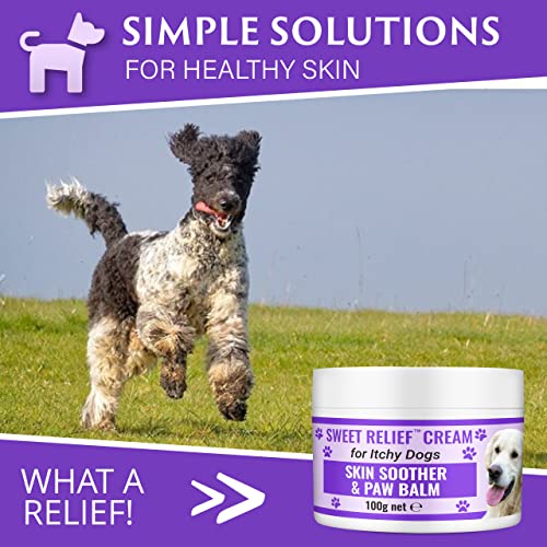Sweet Relief®, Soothing Itchy Dog Skin Cream & Dog Paw Balm 100g - Image 4