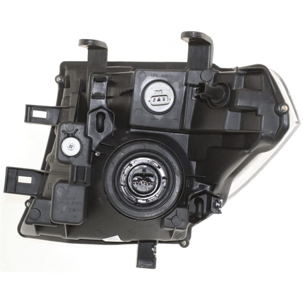 Amazon.com: YijieBuyi Headlight Kit Fits Right Clear Lens Halogen 