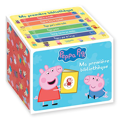 Ma première bibliothèque Peppa Pig: Coffret en 6