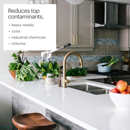 Image of Brondell RF-40 Membrane Water Filter Replacement for Circle Under Sink Reverse Osmosis Filtration System, Lasts 24 Months