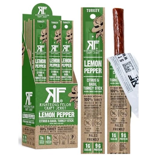 Righteous Felon Turkey Jerky Sticks