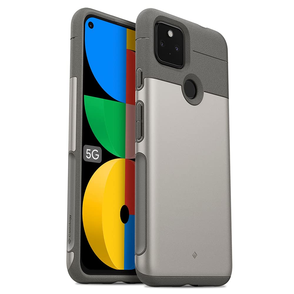 Caseology Legion Compatible with Google Pixel 5a Case 5G (2021) - Stone Gray