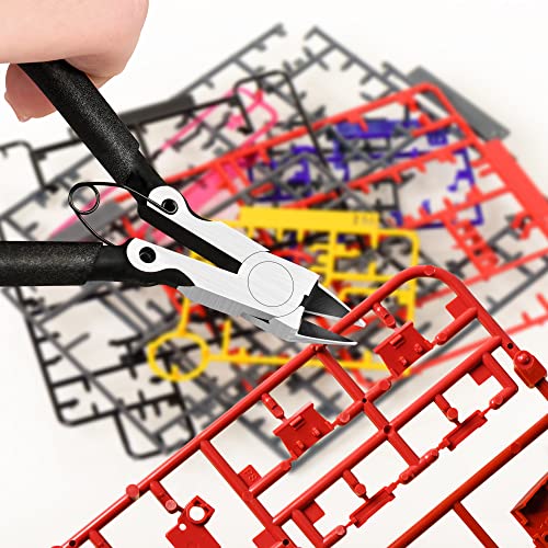 Image of 5 inch Flush Cutters Precision Wire Cutters Wire Snips | Small Wire Nippers, Ideal for Jewelry Making, Crafting, 3D Print, Model, Zip Ties, Electronics