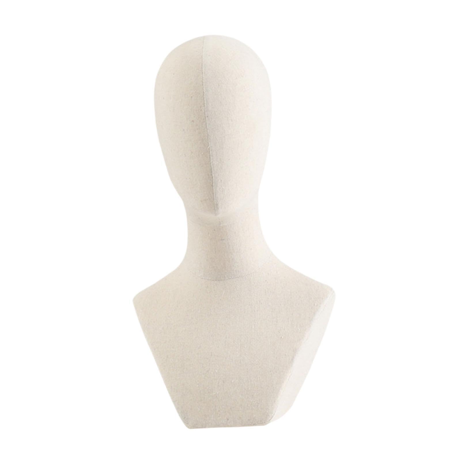 QLECXZI Portable Hairpiece Display Stand Convenient For Organizing Wigs And Accessories While Traveling Salon Hairpiece Display Model Wig Caps Stand Mannequin