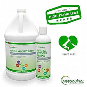 Vetoquinol-Universal-Medicated-Shampoo-for-Dogs-Cats-and-Horses-16oz - Cucciolini Doodles   Vetoquinol-Universal-Medicated-Shampoo-for-Dogs-Cats-and-Horses-16oz