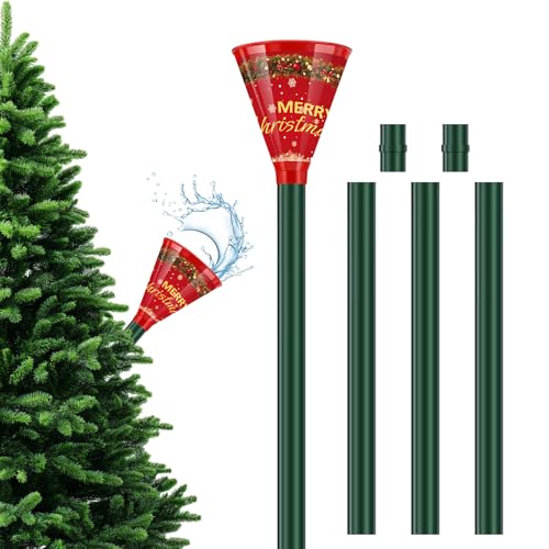 Christmas Tree Watering Funnel, Real Christmas Tree Water Long Funnel About 40 Inch, Trees Watering System for Water Indoor Outdoor