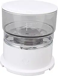 flexman Mini cafeteira de gotejamento, alimentada por bateria, portátil, automática, máquina de café de aço inoxidável, capacidade de 160 ml, para viagem, carro, casa