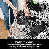 Ninja EG201 Foodi 6-in-1 Indoor Grill and 4-Quart Air Fryer (Renewed) Bundle with 2 YR CPS Enhanced Protection Pack